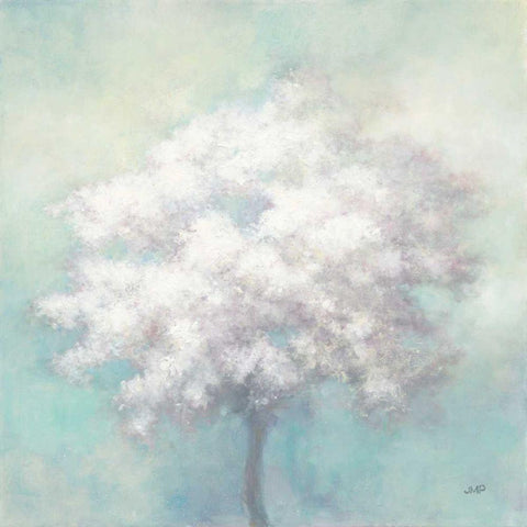 Spring Hope White Modern Wood Framed Art Print by Purinton, Julia