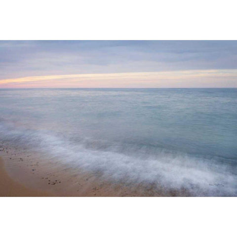 Lake Superior Sky V Gold Ornate Wood Framed Art Print with Double Matting by Majchrowicz, Alan