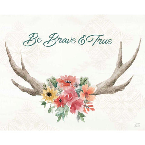 Sweet Southwest XVII White Modern Wood Framed Art Print by June, Dina