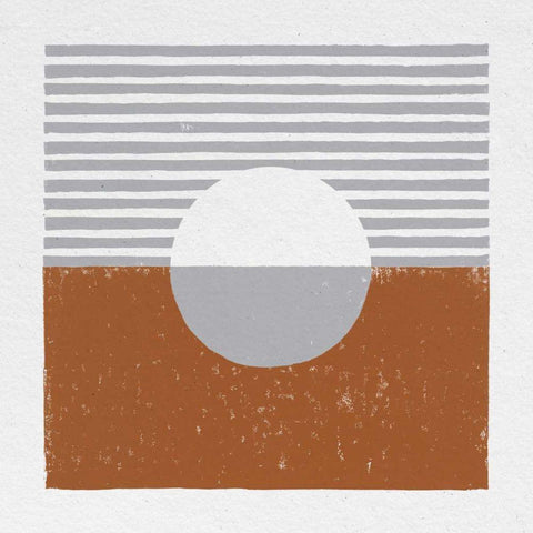 Reflection III White Modern Wood Framed Art Print by Hershey, Moira