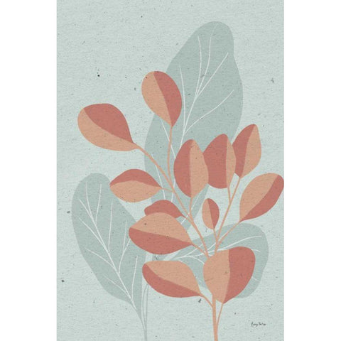 Balance V Black Modern Wood Framed Art Print by Thorns, Becky