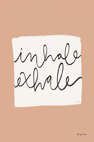 Calm Home III White Modern Wood Framed Art Print with Double Matting by Thorns, Becky