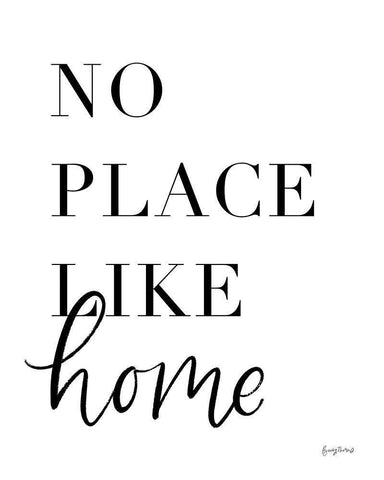 Simple Words VIII White Modern Wood Framed Art Print with Double Matting by Thorns, Becky