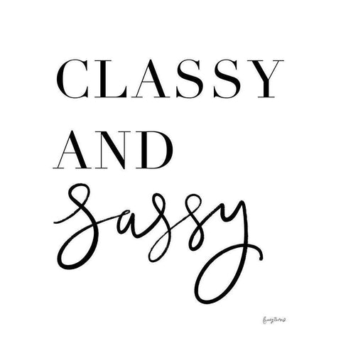 Simple Words X Black Modern Wood Framed Art Print by Thorns, Becky