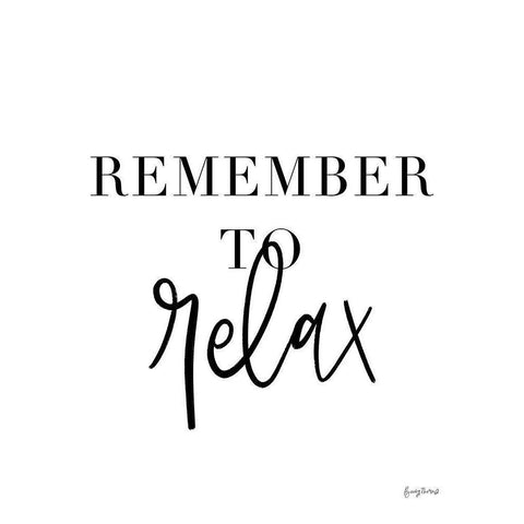 Simple Words XI White Modern Wood Framed Art Print by Thorns, Becky