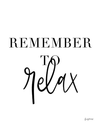 Simple Words XI Black Ornate Wood Framed Art Print with Double Matting by Thorns, Becky