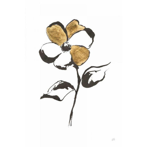 Leafed III White Modern Wood Framed Art Print by Paschke, Chris