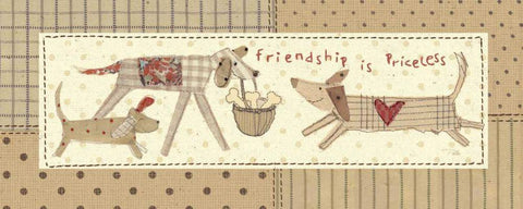 Walk in the Park I Black Ornate Wood Framed Art Print with Double Matting by Pela Studio