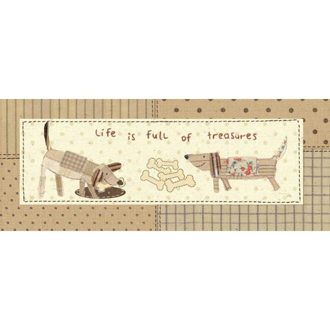 Walk in the Park II Gold Ornate Wood Framed Art Print with Double Matting by Pela Studio