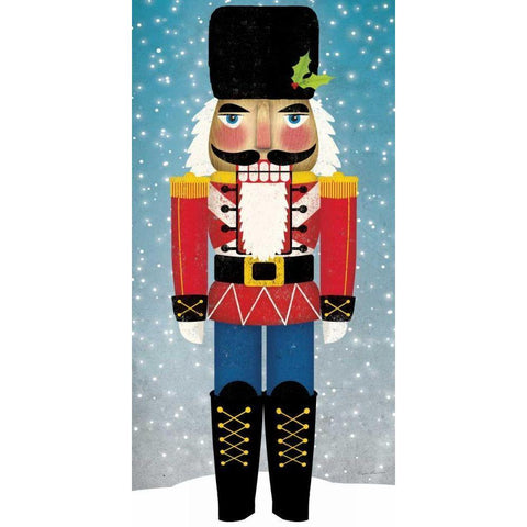 Nutcracker Bright I White Modern Wood Framed Art Print by Fowler, Ryan