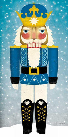 Nutcracker Bright III Black Ornate Wood Framed Art Print with Double Matting by Fowler, Ryan