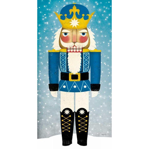 Nutcracker Bright III Black Modern Wood Framed Art Print with Double Matting by Fowler, Ryan