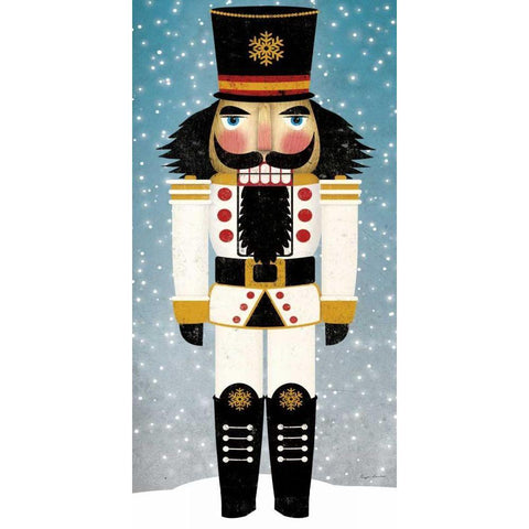 Nutcracker Bright IV Black Modern Wood Framed Art Print with Double Matting by Fowler, Ryan