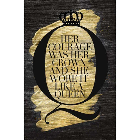 Gilded Life I Black Modern Wood Framed Art Print by Charro, Mercedes Lopez