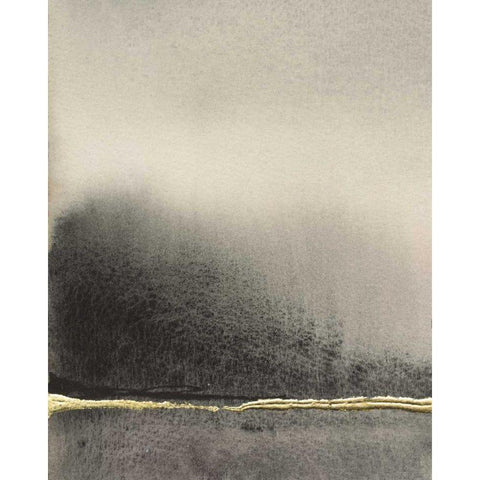 After the Storm I No Red Crop White Modern Wood Framed Art Print by Paschke, Chris