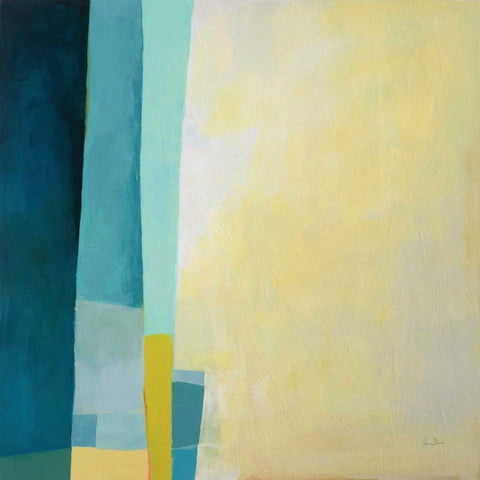 Deep Dive II White Modern Wood Framed Art Print by Davies, Jane