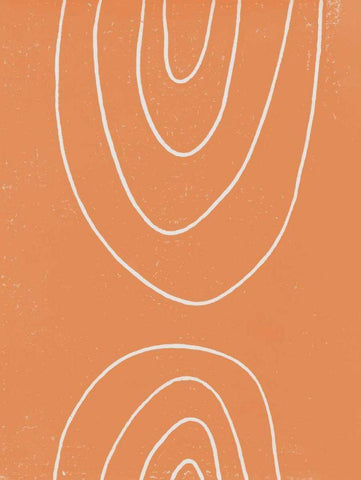 Rainbow Days I Black Ornate Wood Framed Art Print with Double Matting by Hershey, Moira