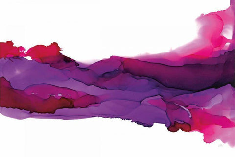 Shadows White Modern Wood Framed Art Print with Double Matting by Paschke, Chris