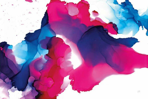 Puddles Black Ornate Wood Framed Art Print with Double Matting by Paschke, Chris