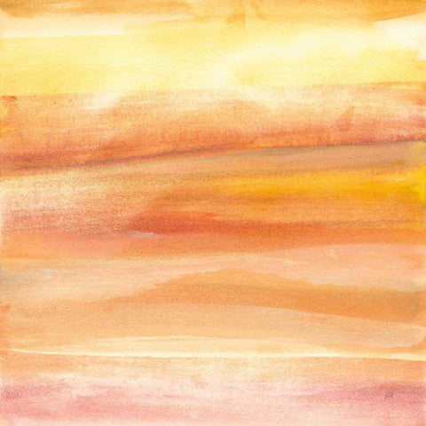 Golden Sands I Gold Ornate Wood Framed Art Print with Double Matting by Paschke, Chris