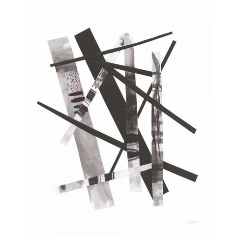 Sunday Morning I Black Modern Wood Framed Art Print with Double Matting by Prahl, Courtney