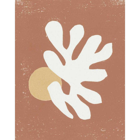 Matisse Homage III White Modern Wood Framed Art Print by Hershey, Moira