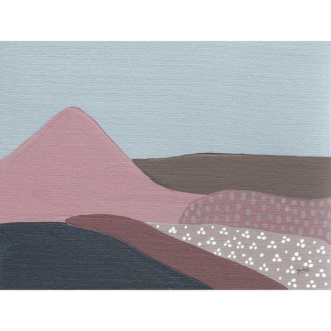 Winter Cove II Gold Ornate Wood Framed Art Print with Double Matting by Mack, Lynn