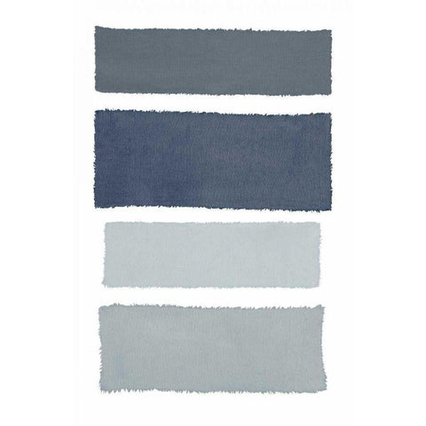 Painted Weaving I Gray Black Modern Wood Framed Art Print by Rhue, Piper