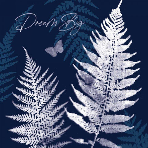 Dark True Blue VI Gold Ornate Wood Framed Art Print with Double Matting by Pertiet, Katie