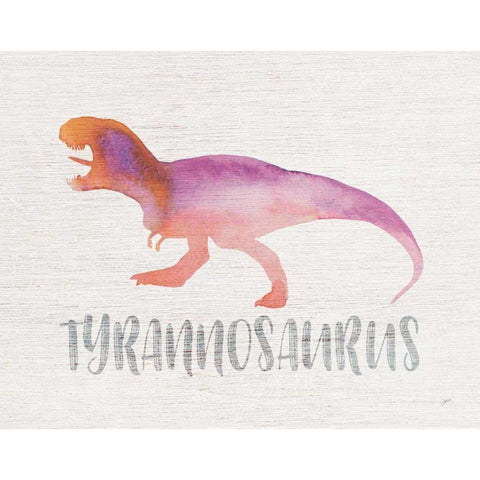 Roar II Gold Ornate Wood Framed Art Print with Double Matting by Panganiban, Karyn