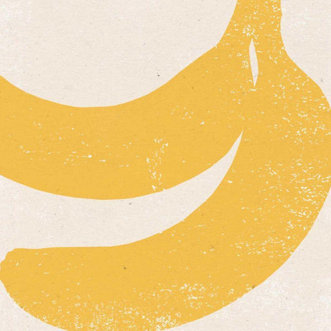 Graphic Fruit II Black Modern Wood Framed Art Print by Hershey, Moira