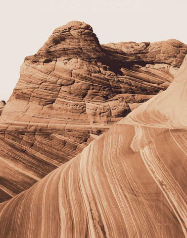 Coyote Buttes I Autumn Black Ornate Wood Framed Art Print with Double Matting by Majchrowicz, Alan