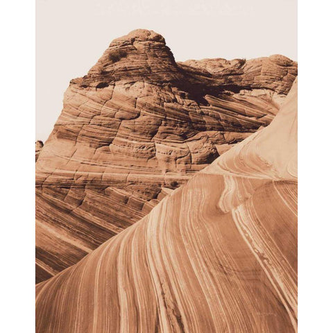 Coyote Buttes I Autumn Black Modern Wood Framed Art Print by Majchrowicz, Alan