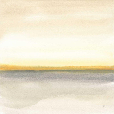 Flatland I Black Modern Wood Framed Art Print by Paschke, Chris