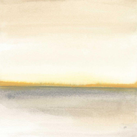 Flatland II Gold Ornate Wood Framed Art Print with Double Matting by Paschke, Chris