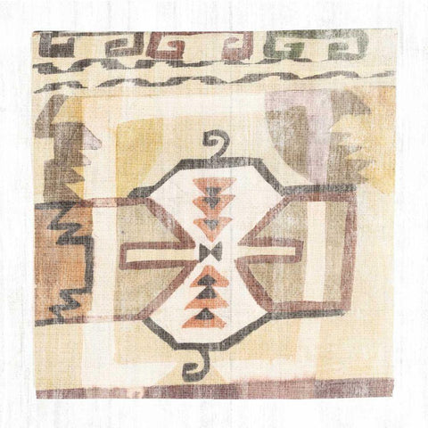 Fragments from Afar III Black Modern Wood Framed Art Print by Wild Apple Portfolio