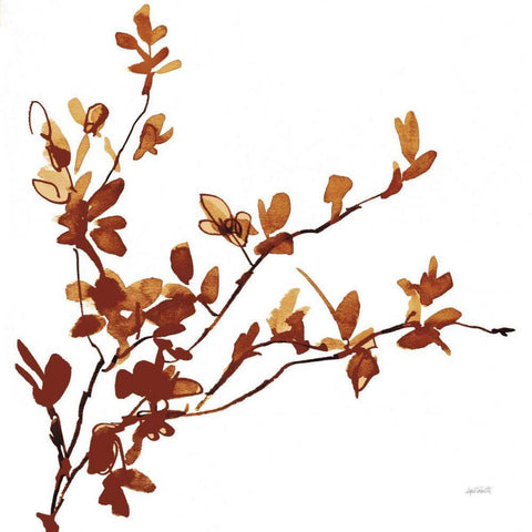 Colors of the Fall IX White Modern Wood Framed Art Print with Double Matting by Tavoletti, Anne