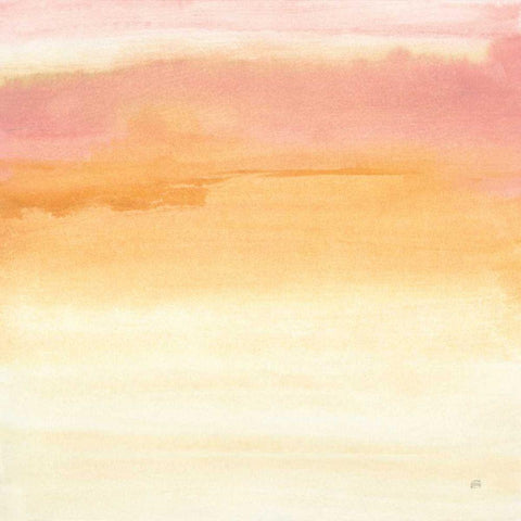 Turmeric and Sand I Black Ornate Wood Framed Art Print with Double Matting by Paschke, Chris