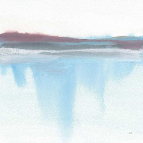 Purist Cassis I Black Ornate Wood Framed Art Print with Double Matting by Paschke, Chris