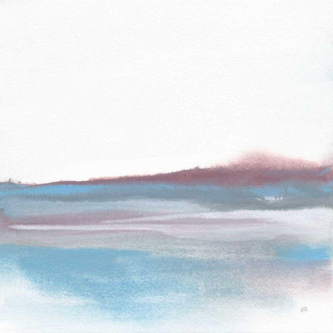 Purist Cassis II Black Ornate Wood Framed Art Print with Double Matting by Paschke, Chris