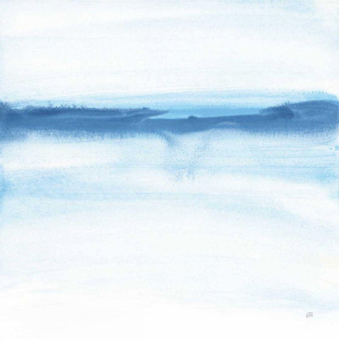 Tint Purist I White Modern Wood Framed Art Print with Double Matting by Paschke, Chris