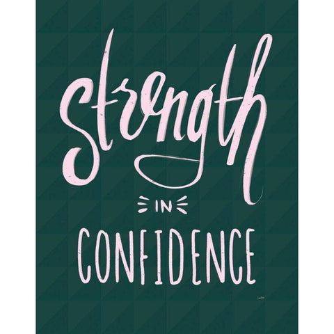 Strength I Gold Ornate Wood Framed Art Print with Double Matting by York, Leah