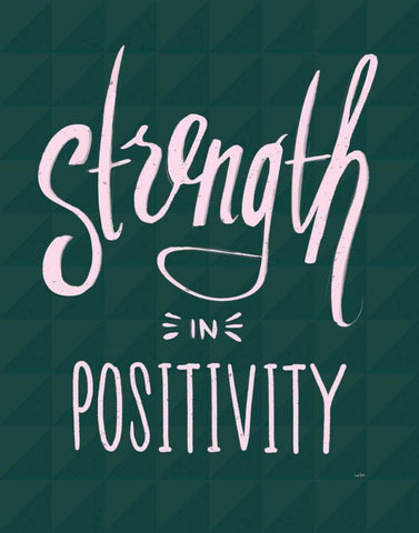 Strength III White Modern Wood Framed Art Print with Double Matting by York, Leah
