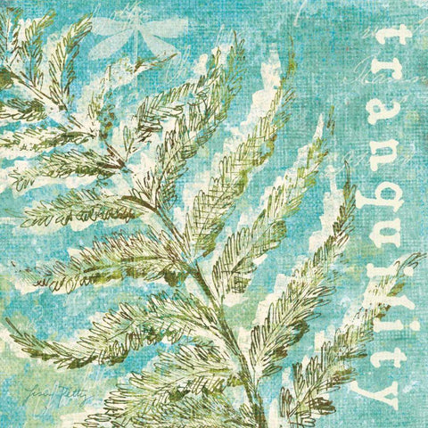 Spring Renewal I Black Modern Wood Framed Art Print with Double Matting by Petty, Lisa