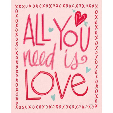 Love is Kind III Gold Ornate Wood Framed Art Print with Double Matting by Tavoletti, Anne