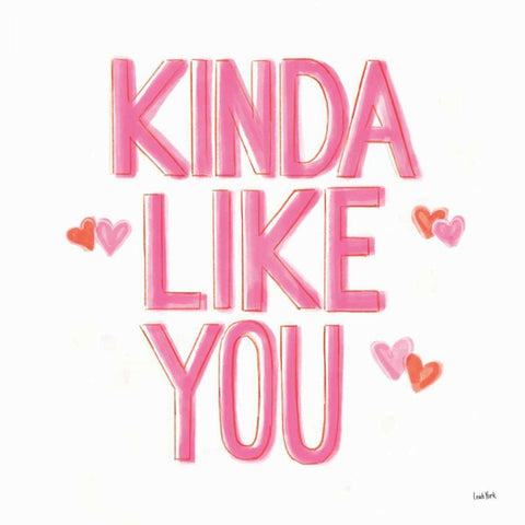 Kindness I White Modern Wood Framed Art Print with Double Matting by York, Leah