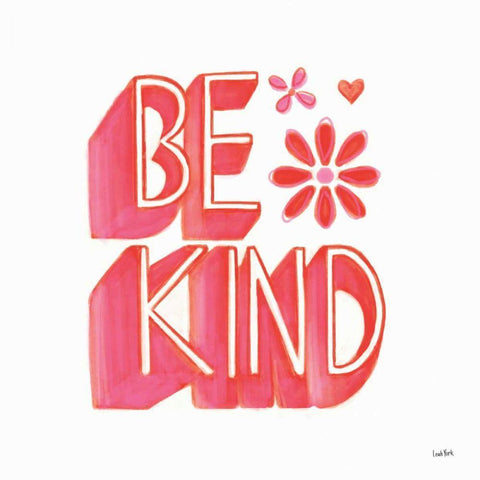 Kindness V White Modern Wood Framed Art Print by York, Leah