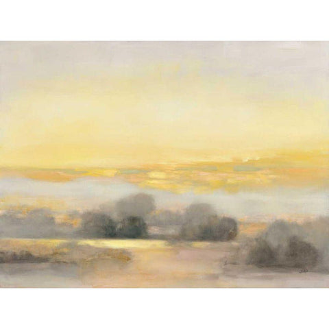 Atmospheric Black Modern Wood Framed Art Print with Double Matting by Purinton, Julia