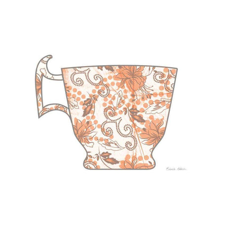 Bright Garden Cafe III Black Modern Wood Framed Art Print by Aldrich, Belinda