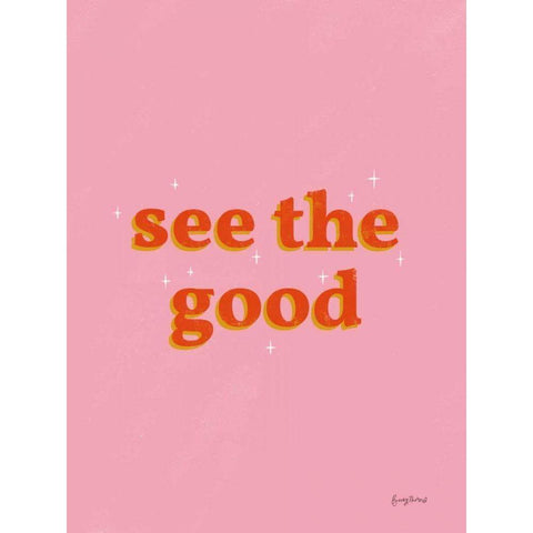 See the Good Crop White Modern Wood Framed Art Print by Thorns, Becky